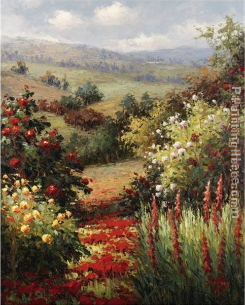 Rich Blooms of Spring painting - Hulsey Rich Blooms of Spring art painting